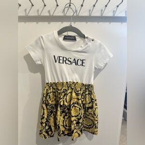 Versace Kids Barocco T-Shirt Dress